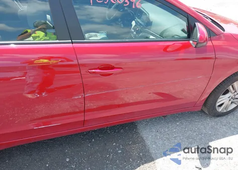 2020 Hyundai Elantra Sel from USA, damaged, VIN KMHD84LF2LU092156